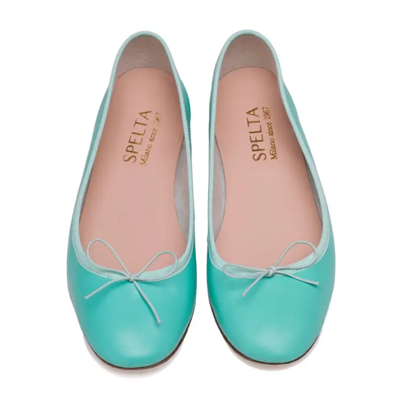 Ballerina - Nappa Turchese Eu