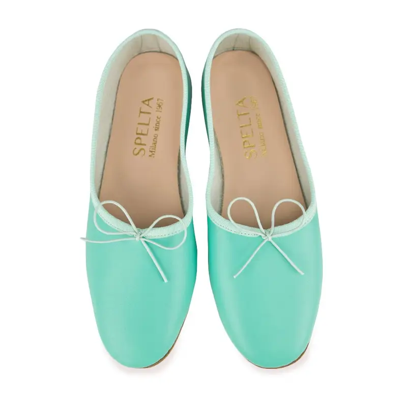 Ballerina - Nappa Turchese Eu
