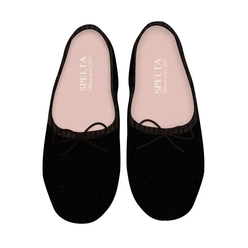 Ballerina - Nero Camoscio Eu