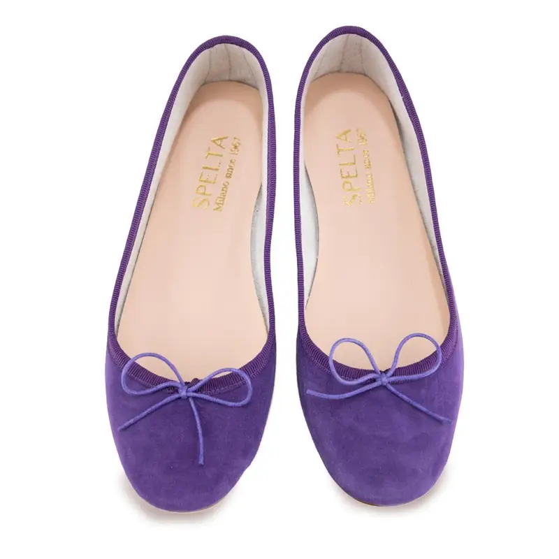 Ballerina - Porpora Scamosciato Eu
