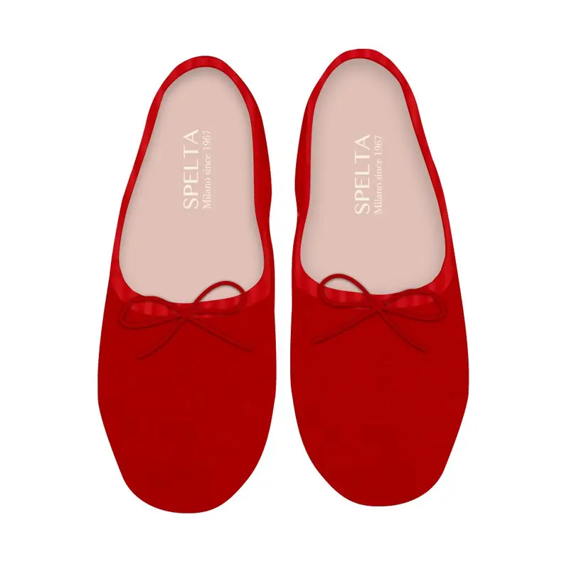 Ballerina - Rosso Camoscio Eu