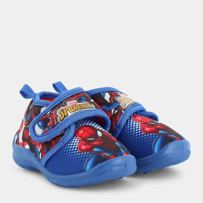 Ciabatte Spiderman da Bambino, blu miniatura 2