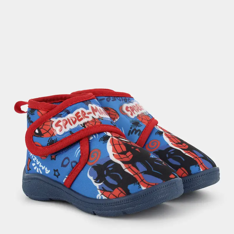 Ciabatte Spiderman da Bambino, blu miniatura 2