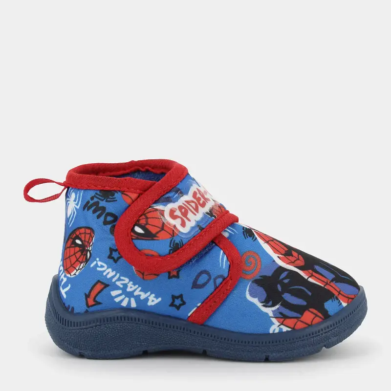 Ciabatte Spiderman da Bambino, blu