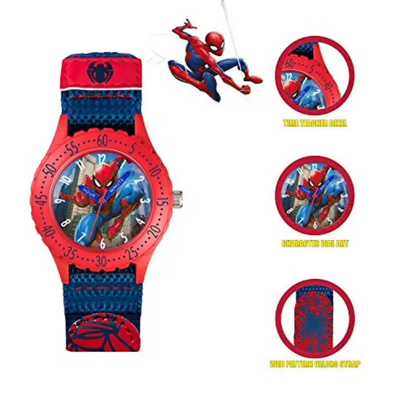 Spiderman Orologio Analogico al Quarzo per Bambini SPD3495 miniatura 3