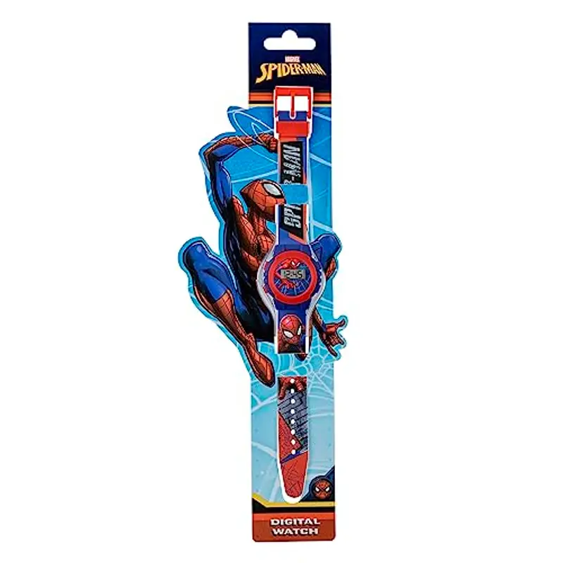 Spiderman Orologio Digitale al Quarzo Ragazzo con Cinturino in Plastica SPD4972 miniatura 3