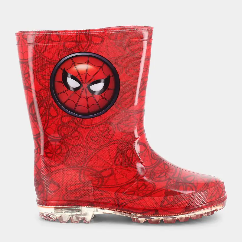 Pioggia-neve-Scarpe Spiderman da Bambino, rosso