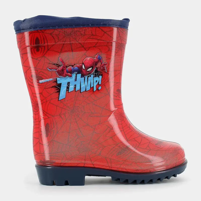 Pioggia-neve-Scarpe Spiderman da Bambino, rosso