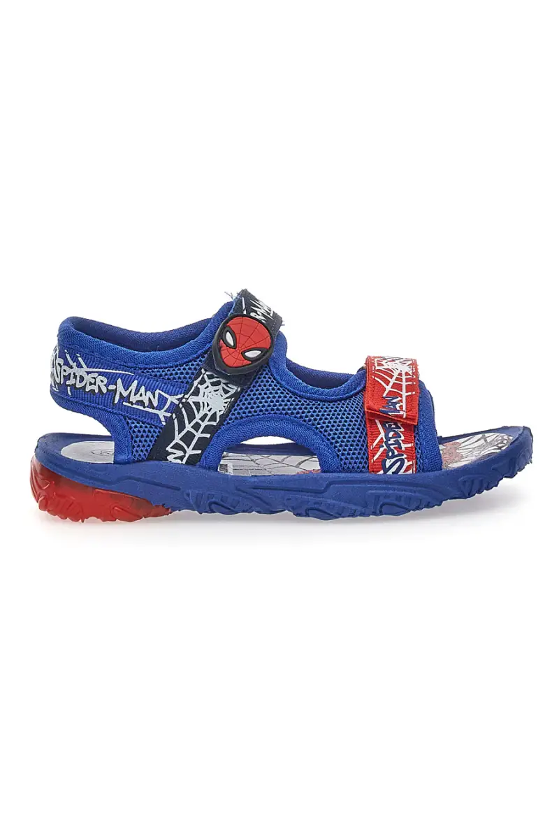 Sandali Blu Con Strappo in Velcro Spiderman R1310530T [BLUE]