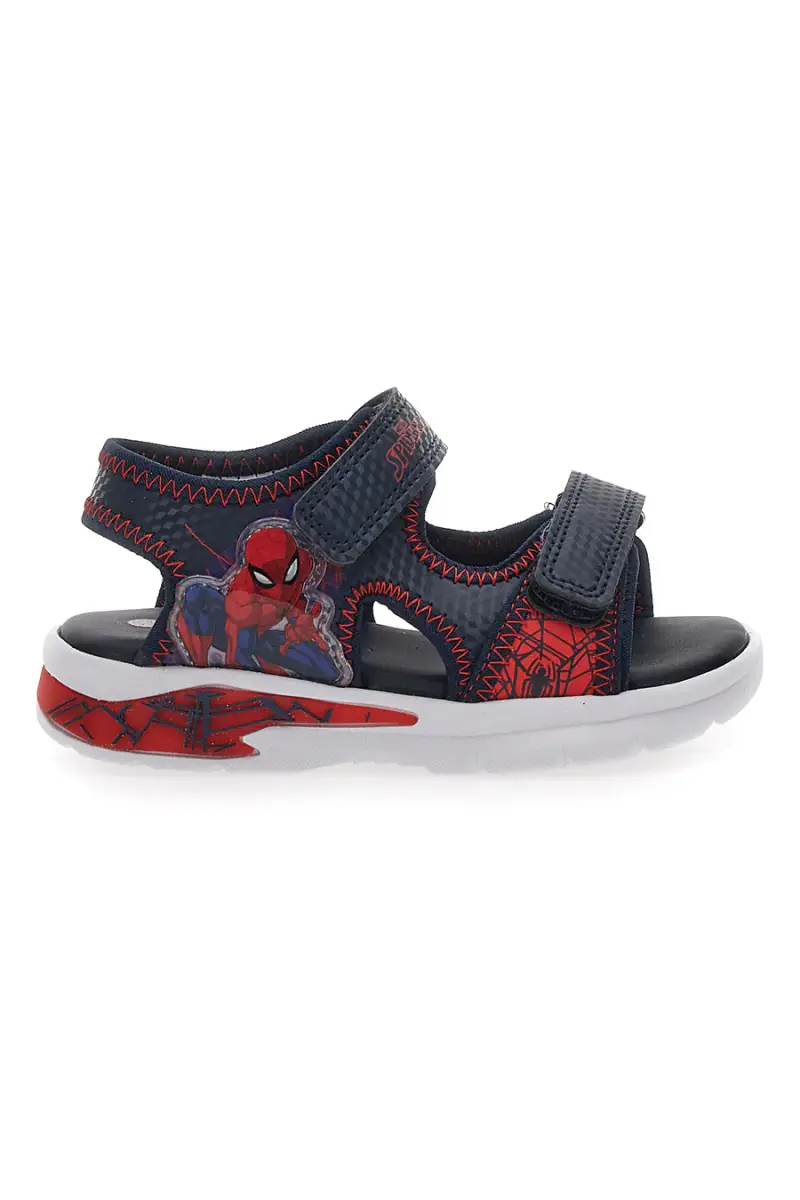 Sandali Blu e Rossi Con Luci e Strappi Regolabili Spiderman M11953M [NAVY] miniatura 2