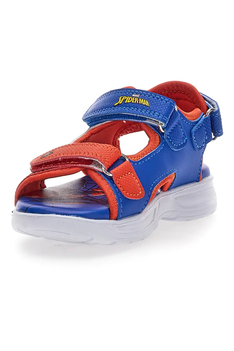 Sandali blu e rossi con luci Spiderman M14485 [BLU miniatura 3