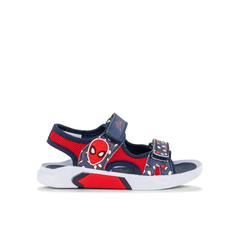 Sandali cartoon blu da bimbo con strappo