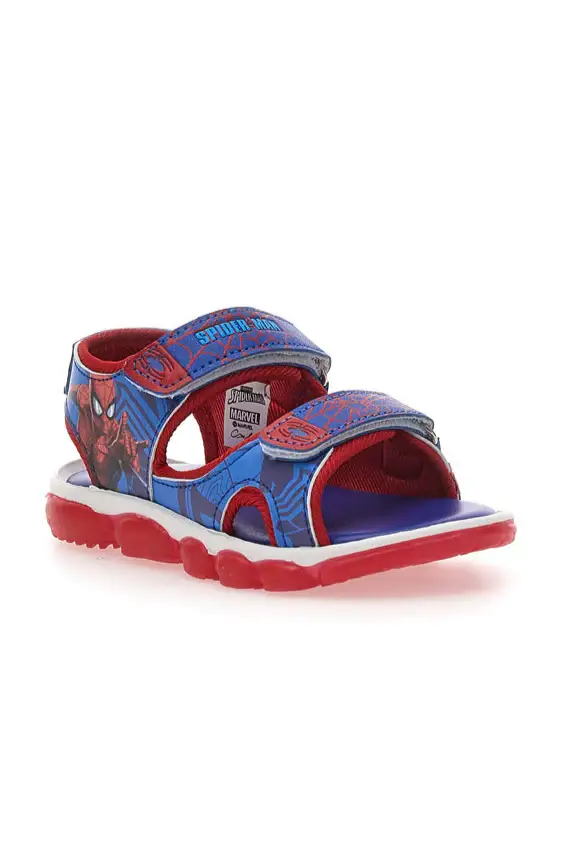 Scarpe blu e rosse con luci e stampa Spider-Man 11SP3N02LE [ROYAL] miniatura 3