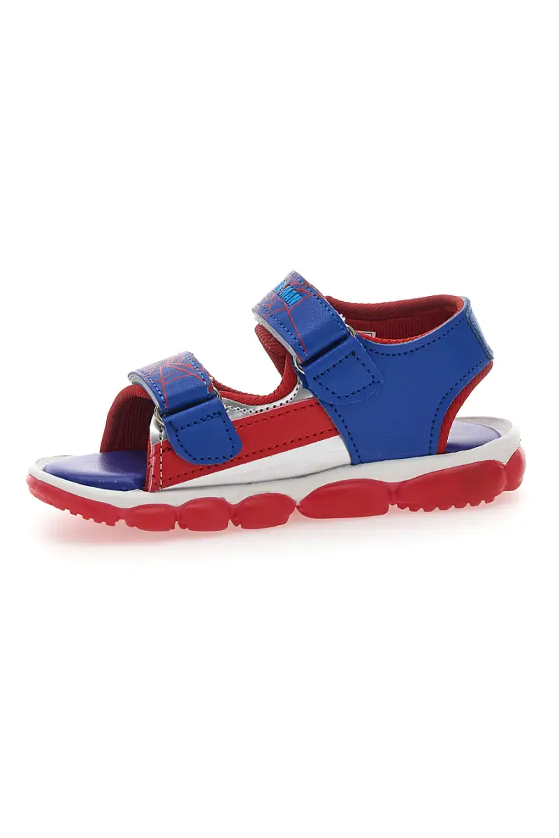 Scarpe blu e rosse con luci e stampa Spider-Man 11SP3N02LE [ROYAL] miniatura 5