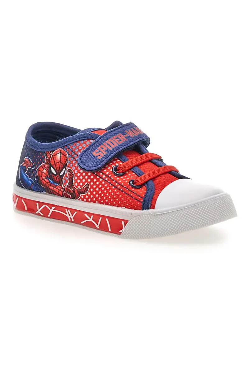 Sneaker blu con luci Spiderman M14665 [ROSSO] miniatura 2