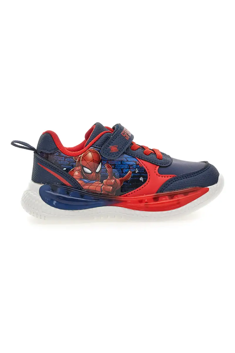 Sneakers blu e rosse con luci Spiderman M13063MC [MULTI]