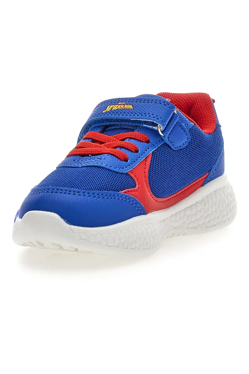 Sneakers blu e rosse con luci Spiderman M14474 [BLU miniatura 3