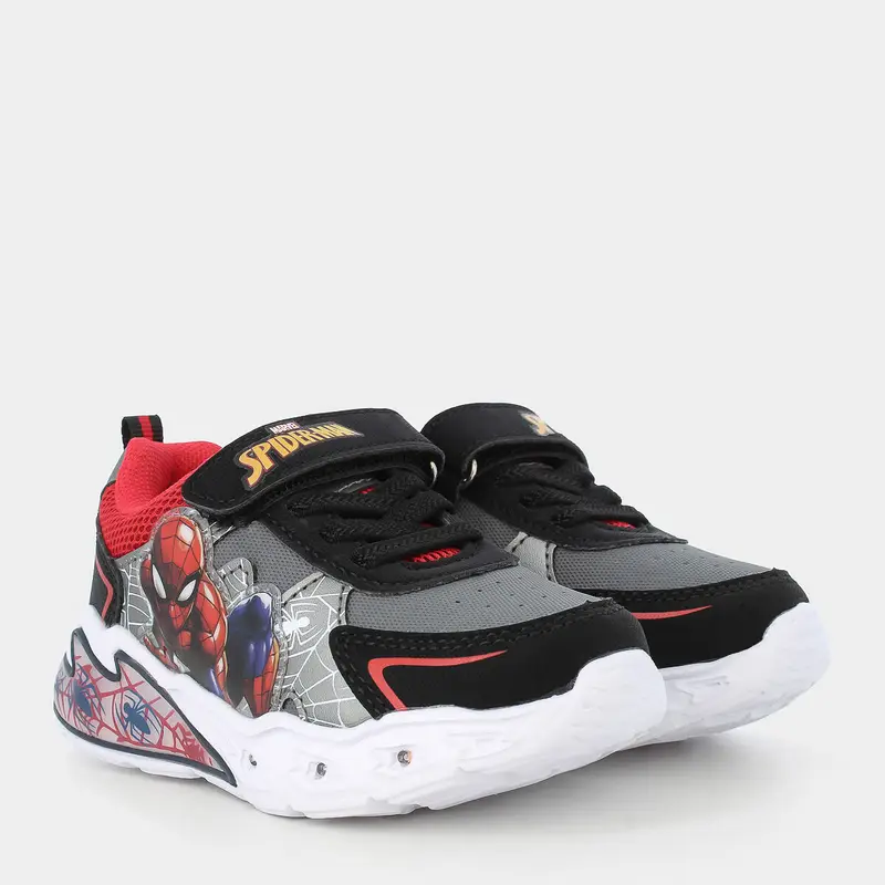 Sportive Spiderman da Bambino, nero miniatura 2