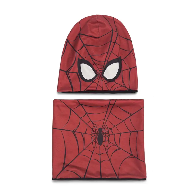 Completo cappello e scaldacollo Spiderman Ultimate SPIDER-MAN ACCCS_AW23-70SPRMV Rosso