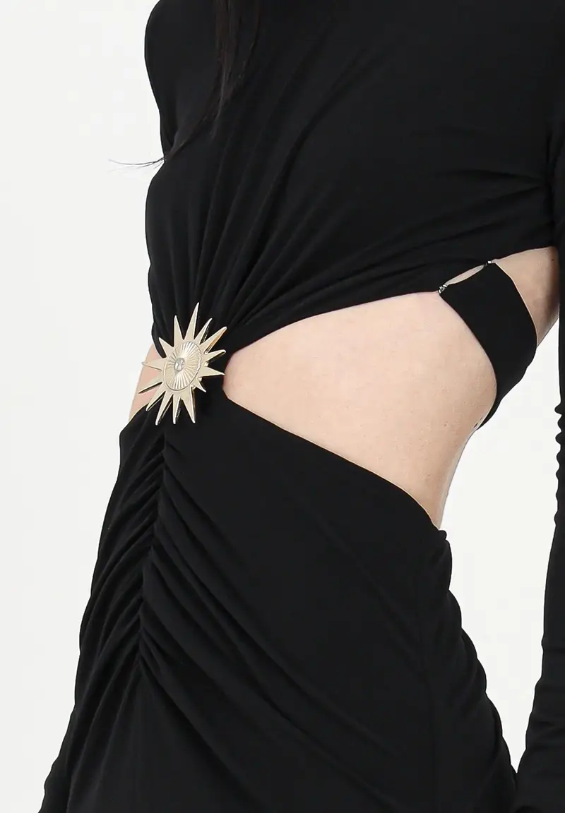 Spilla oro da donna a forma di sole