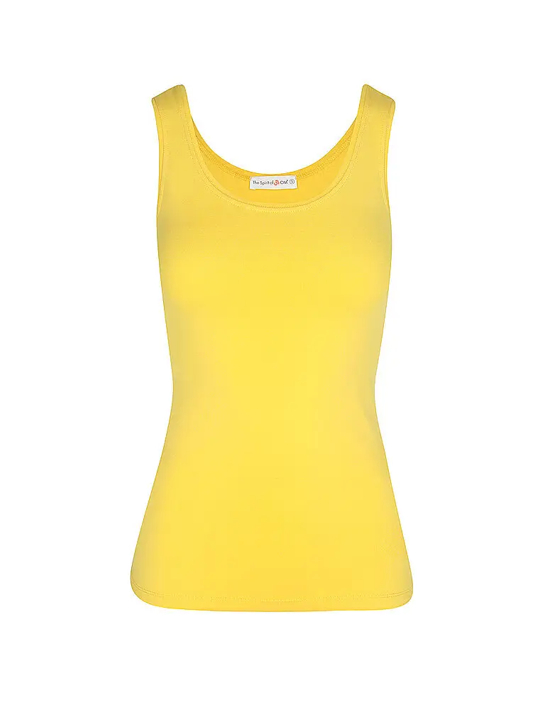 Canotta da yoga Satti da donna giallo | XS