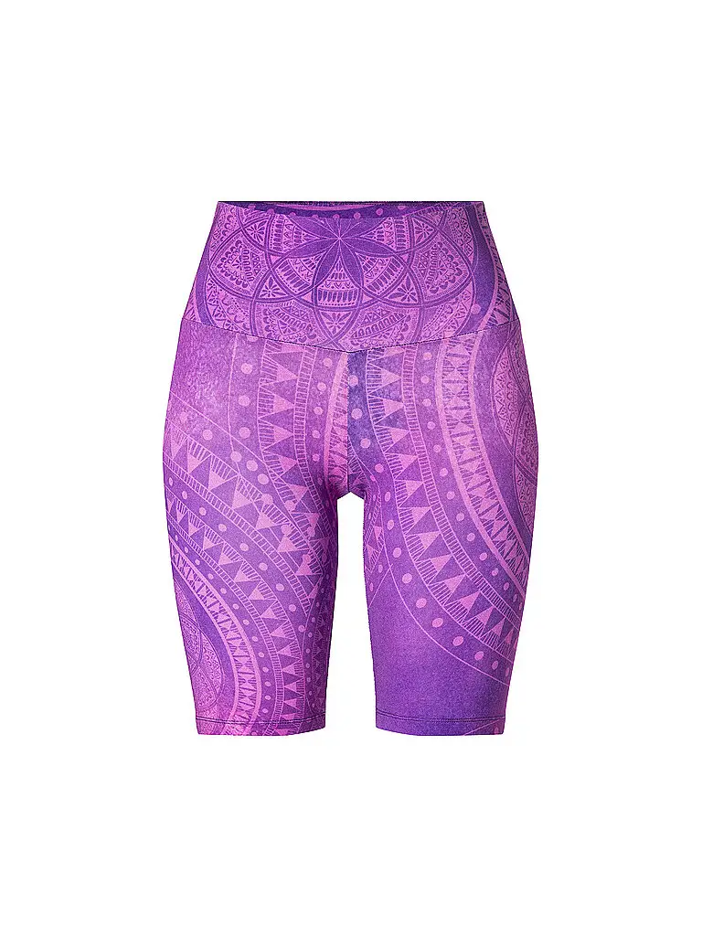 Pantaloncini da yoga da donna Mabu Bhati Spirit lilla | XS
