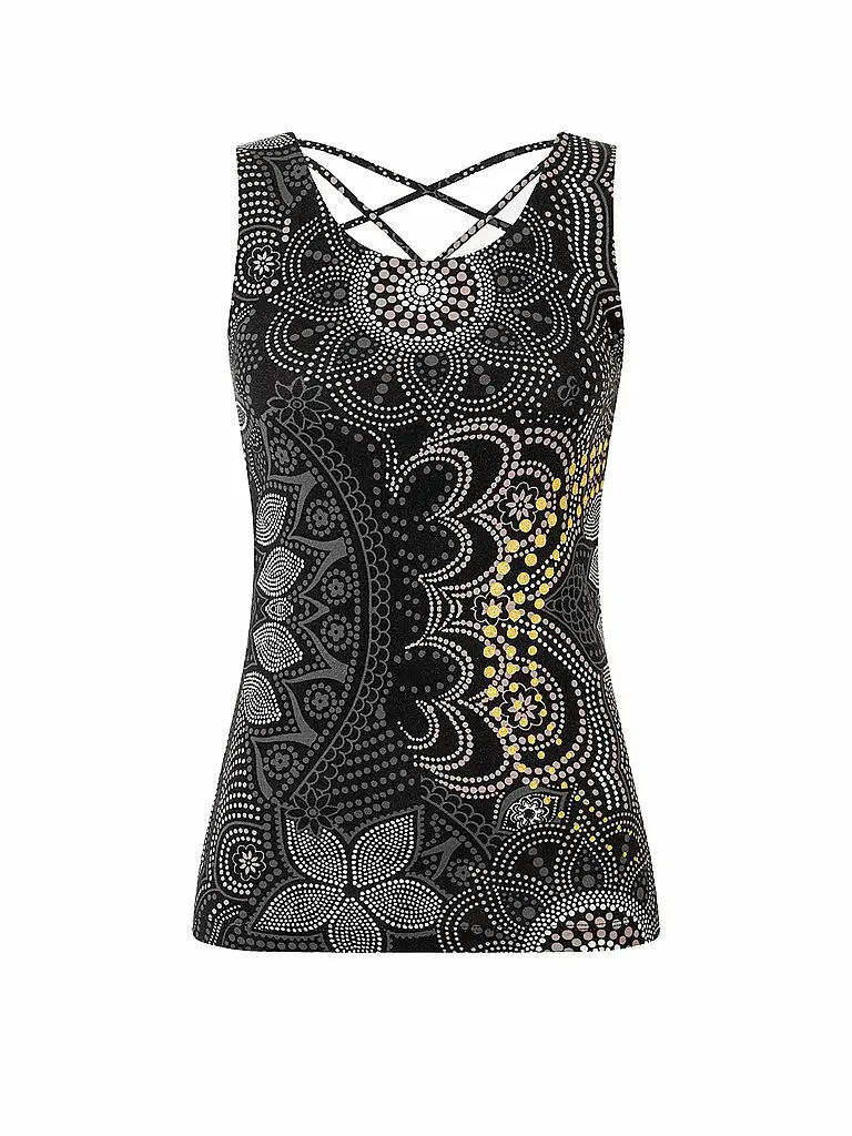 Yogatank Maui da donna nero | XS