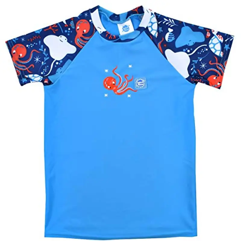 Splash About Maglietta di Protezione Solare UV per Bambini, Under The Sea 2-3 Anni