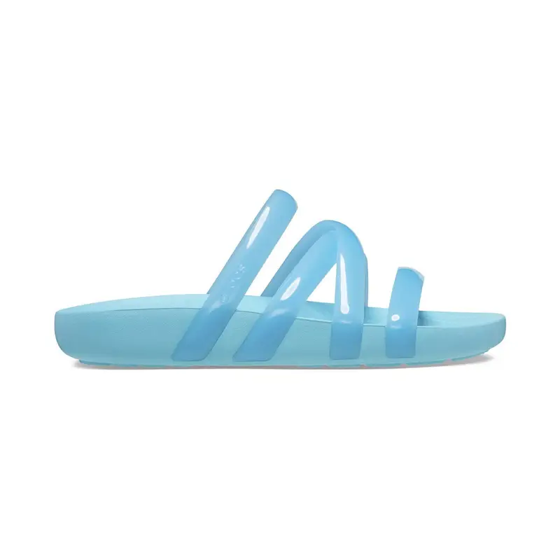 Splash glossy strappy sandal w