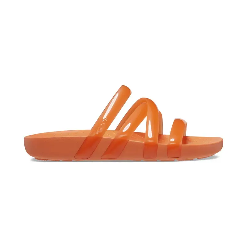Splash glossy strappy sandal w
