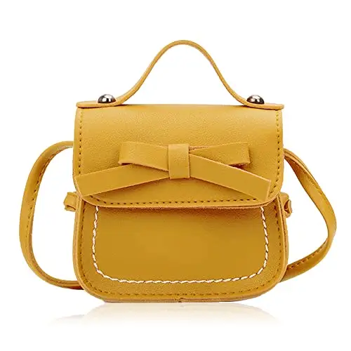 Spldsun Principessa Borsa con Tracolla Regolabile, Mini Borsetta Bambina con Regolabile, Mini Messenger Tracolla per