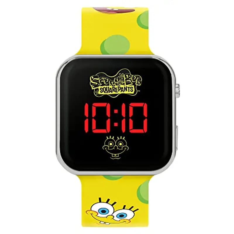 Spongebob Squarepants Orologio Digitale Quarzo Ragazzi con Cinturino in Silicone SGB4134