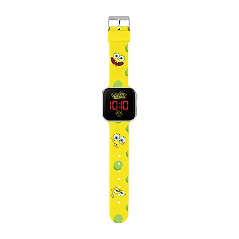 Spongebob Squarepants Orologio Digitale Quarzo Ragazzi con Cinturino in Silicone SGB4134 miniatura 2