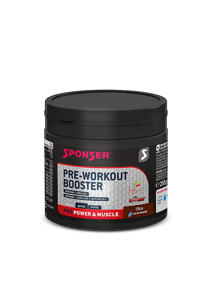 Bevanda in polvere Pre-Workout Booster Cola multicolore