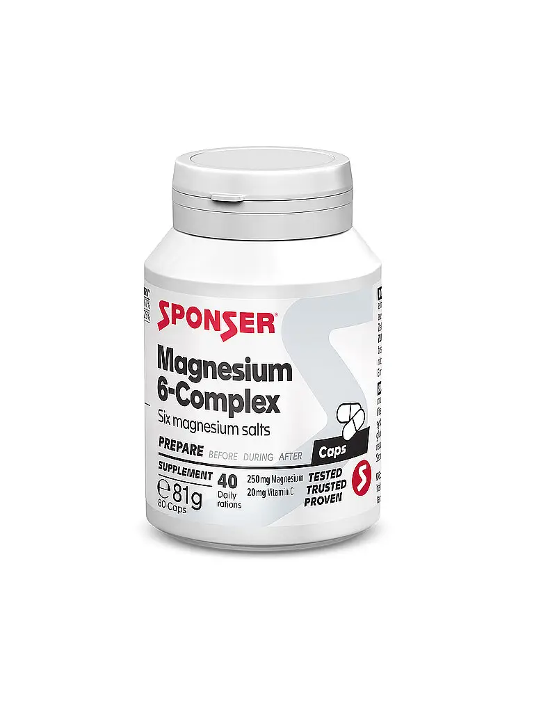 Magnesium 6-Complex Kapseln nessun colore