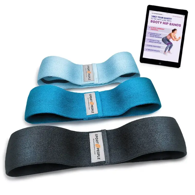 Set di bande di resistenza Sport2people Booty Hip