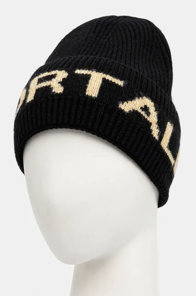 berretto in lana Nero miniatura 2