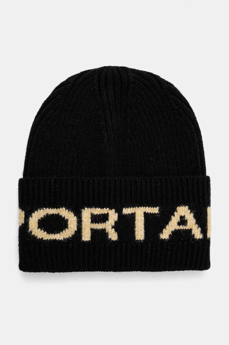 berretto in lana Nero