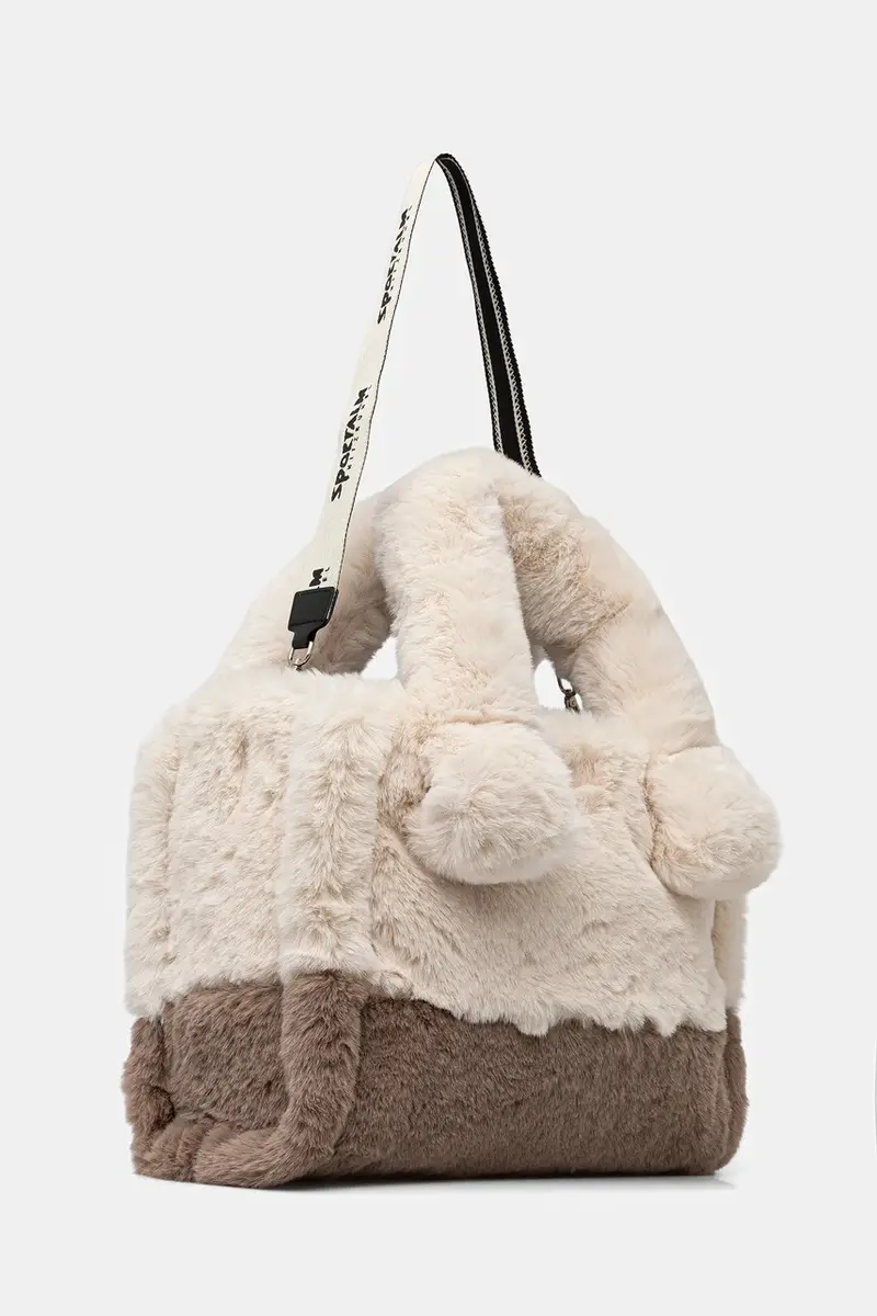 borsetta Teddy Beige miniatura 2