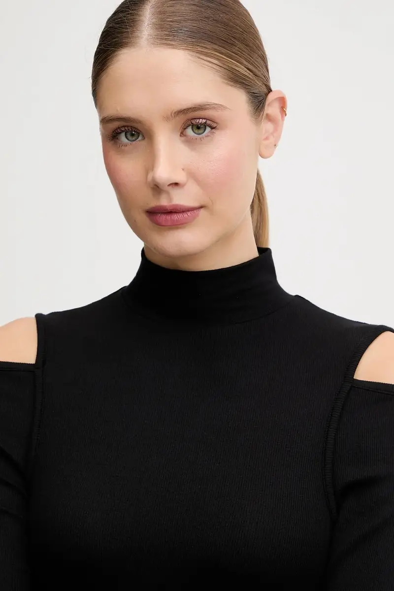 camicia a maniche lunghe Afendita Nero miniatura 4