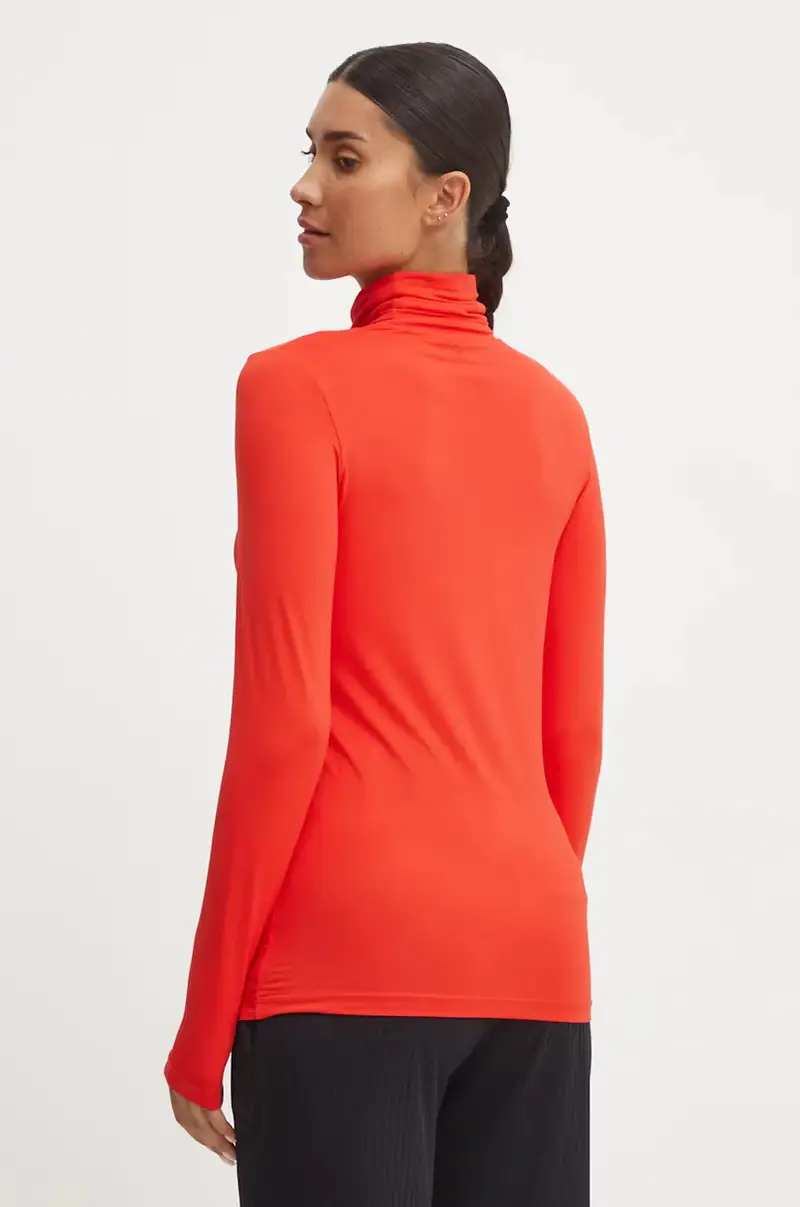 camicia a maniche lunghe Arancione miniatura 3