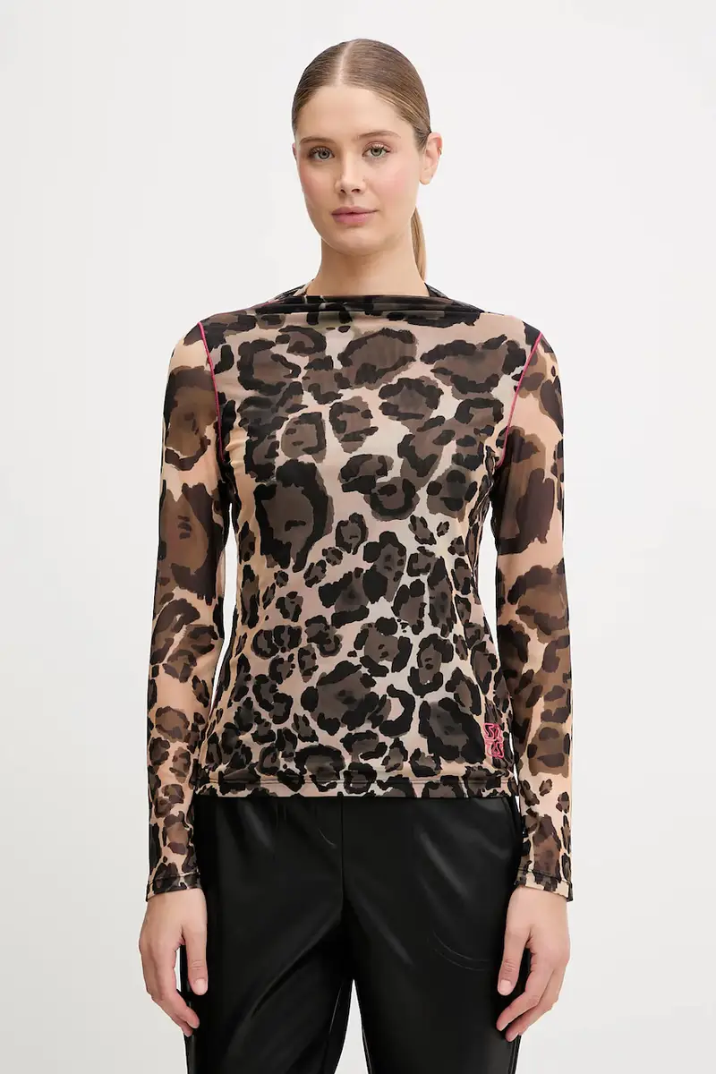 camicia a maniche lunghe Tamarin Marrone