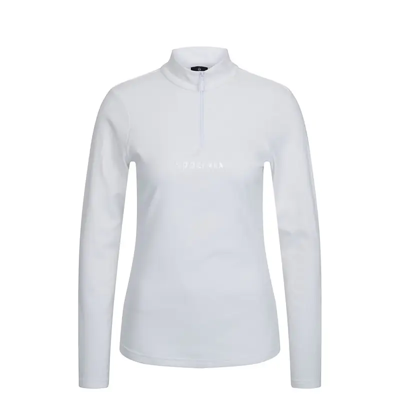 Felpa In Pile Cologne Logo Bianco Donna EUR 38