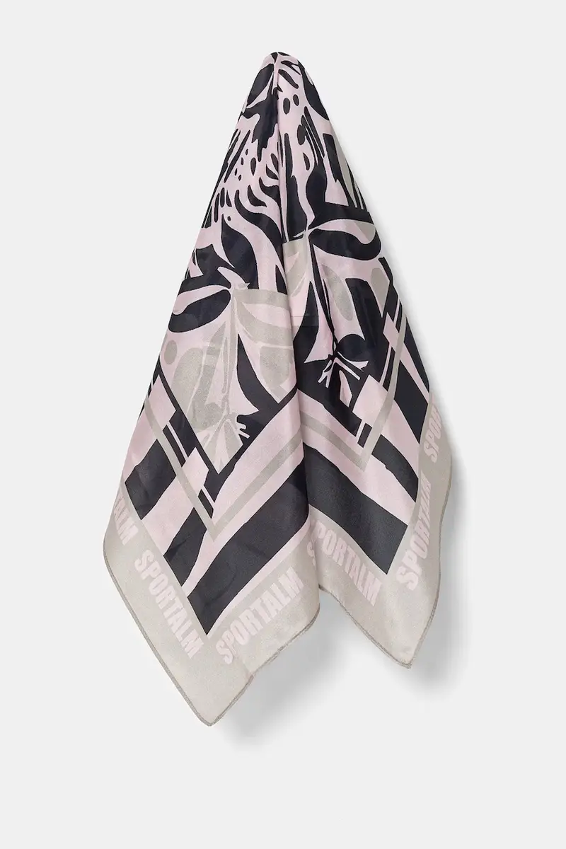 foulard in seta donna colore rosa 950093