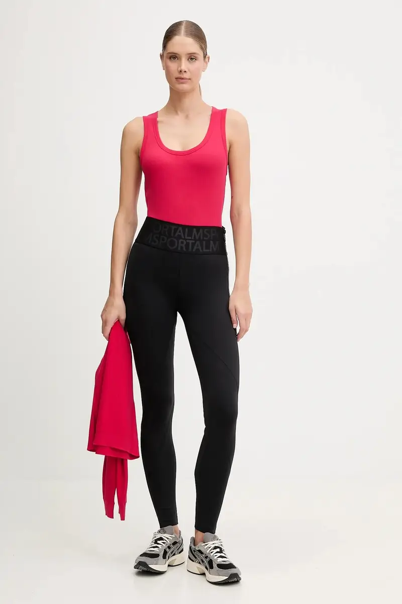 Sportalm Leggings Donna Nero 3981940 miniatura 2