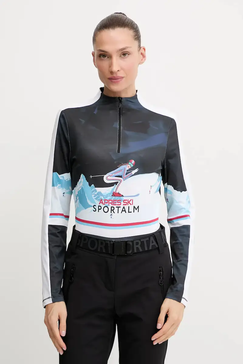 longsleeve funzionale Cardiff colore blu navy 300039