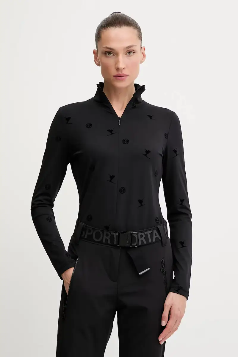 longsleeve funzionale Helsinki colore nero 300007