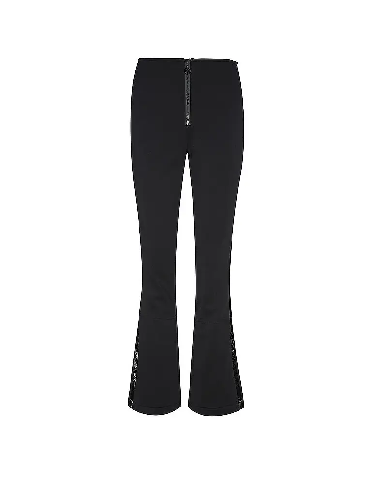 Pantaloni da sci softshell da donna nero | 34