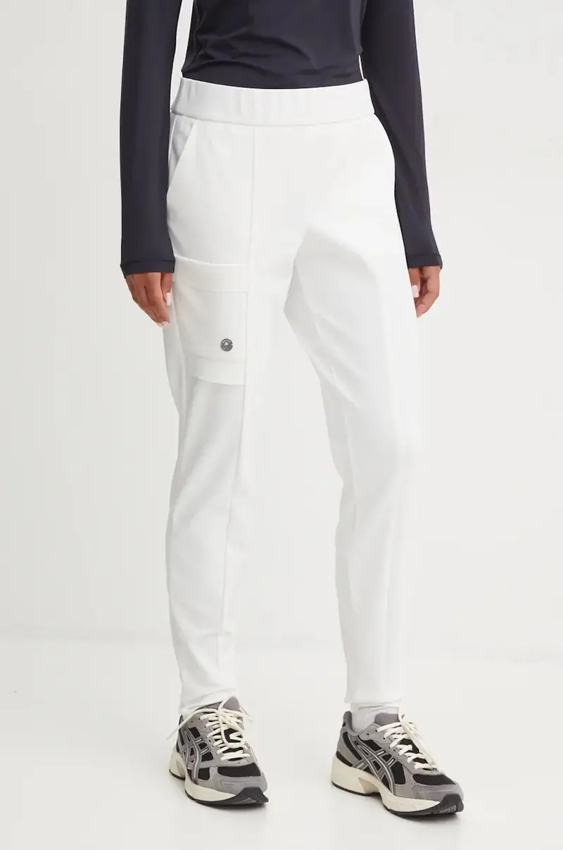 pantaloni donna colore beige 1816518074