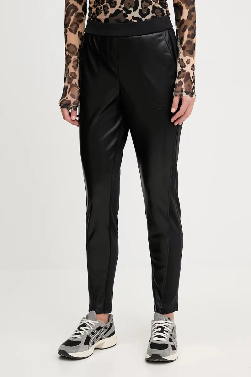 Sportalm Pantaloni Nero Donna in pelle